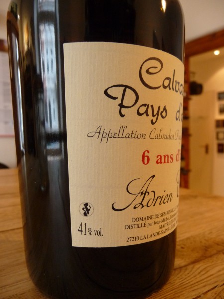 Calvados Pays d`Auge 6 ans